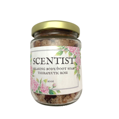 Scentist Foot Soak Geranium Rose 200g