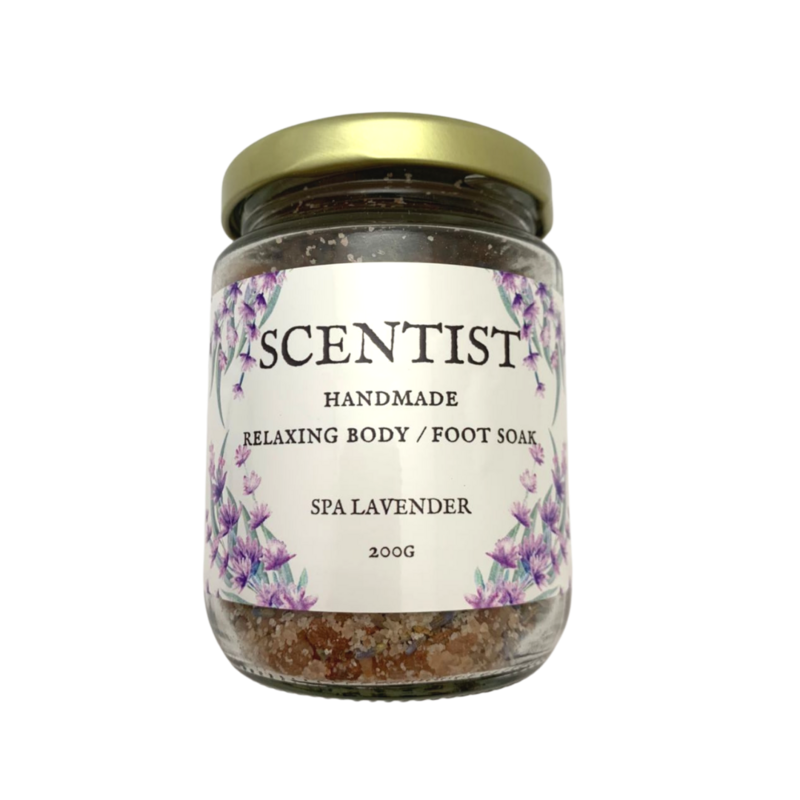 Scentist Foot Soak Lavender 200g