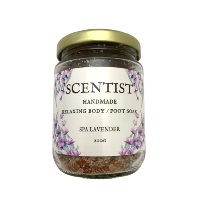 Scentist Foot Soak Lavender 200g