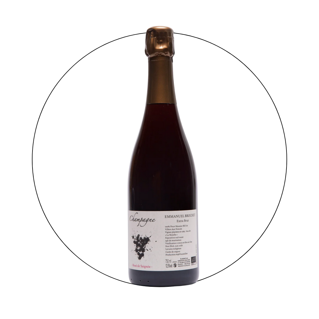 Champagne Emmanuel Brochet - Rose de Saignee Extra Brut L21