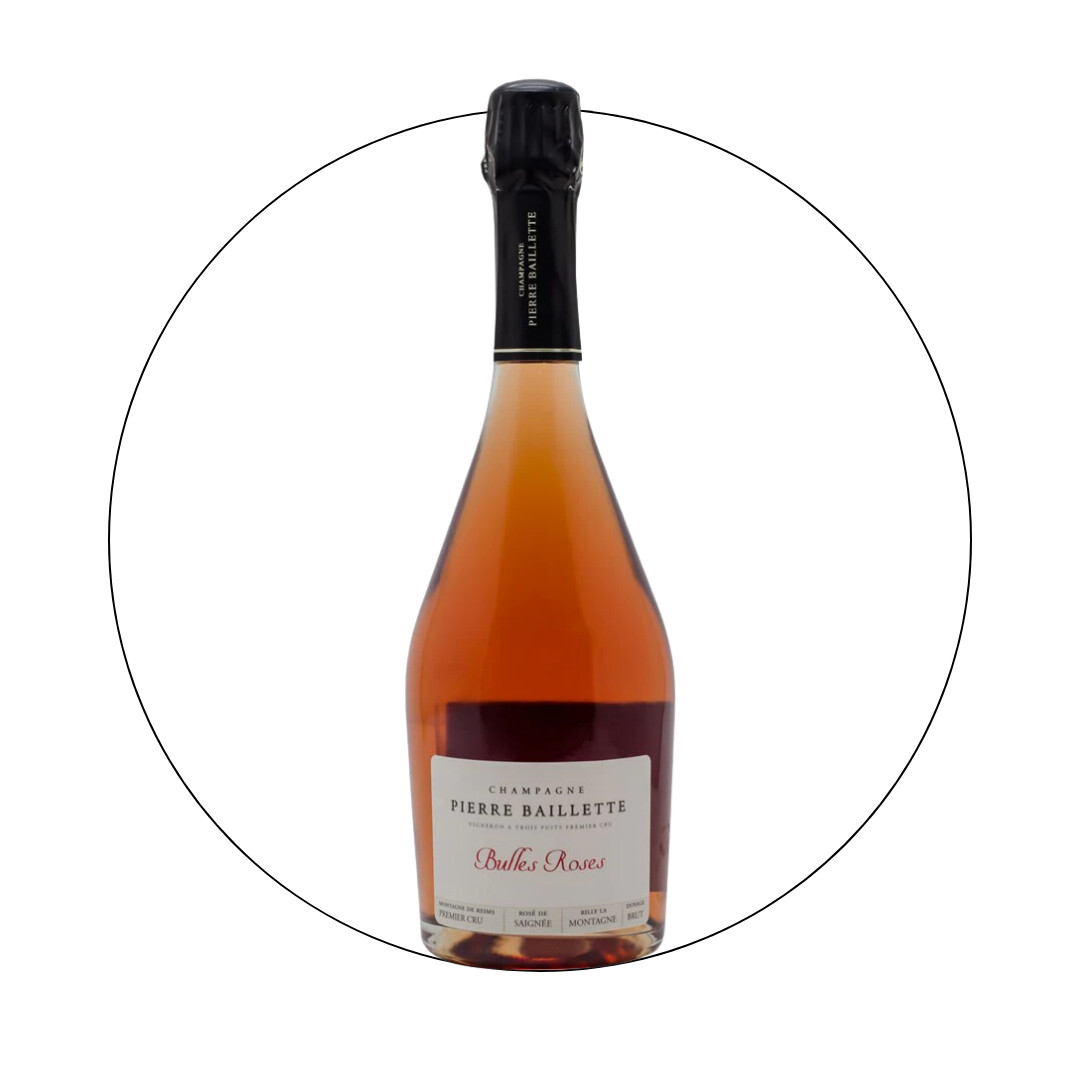 Champagne Pierre Baillette - Les Bulles Rose Extra Brut 1er Cru