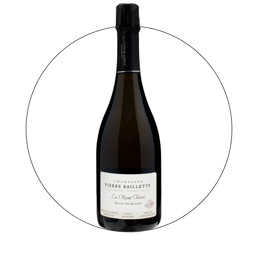 Champagne Pierre Baillette - Blanc de Blancs Extra Brut 1er Cru Mont Ferre Magnum