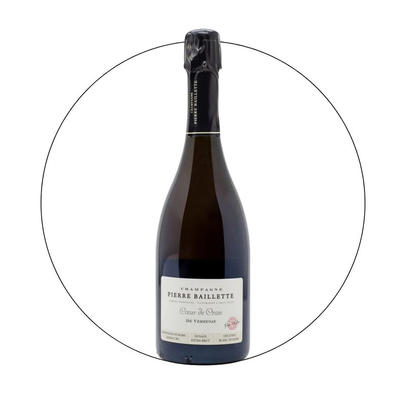 Champagne Pierre Baillette - Blanc de Noirs Extra Brut Grand Cru Coeur de Craie Verzenay 2017