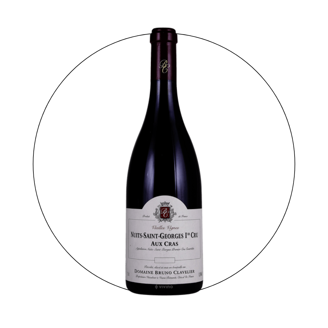 Bruno Clavelier - Nuits Saint Georges 1 er Cru Aux Cras 2019