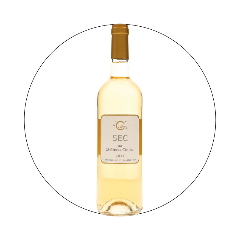 Chateau Closiot - Bordeaux Blanc C de Sec 2023