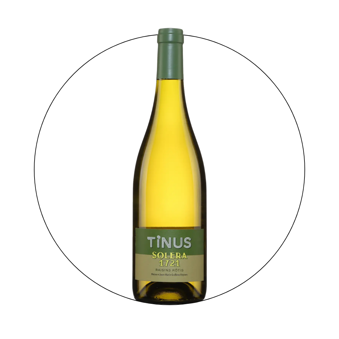 Tinus(Verget) - Vin de France Blanc Sans Millesime Tinus Raisins Rotis Solera