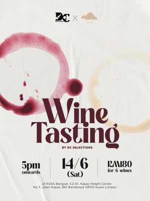 [Event] Wine Tasting_KUSA Bangsar