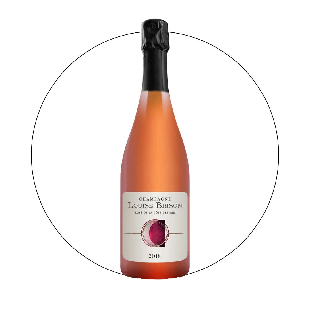 Champagne Louise Brison - ROSE DE LA COTE DES BAR 2018