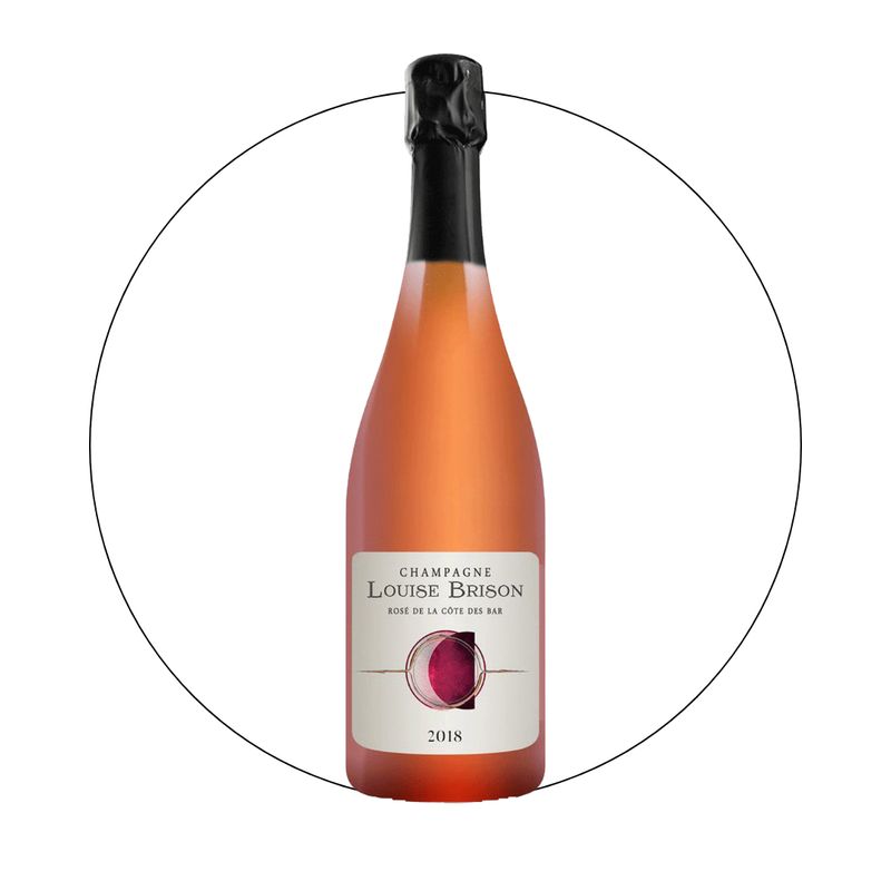 Champagne Louise Brison - Rose De La Cote Des Bar 2018