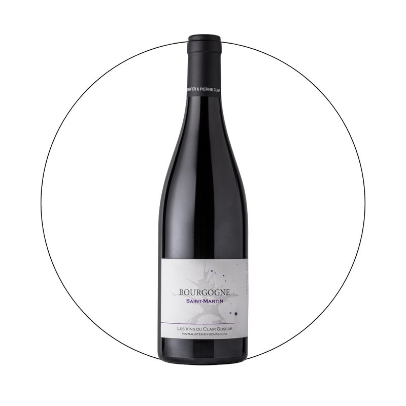 Les Vins du Clair Obscur - Bourgogne rouge Saint Martin 2022