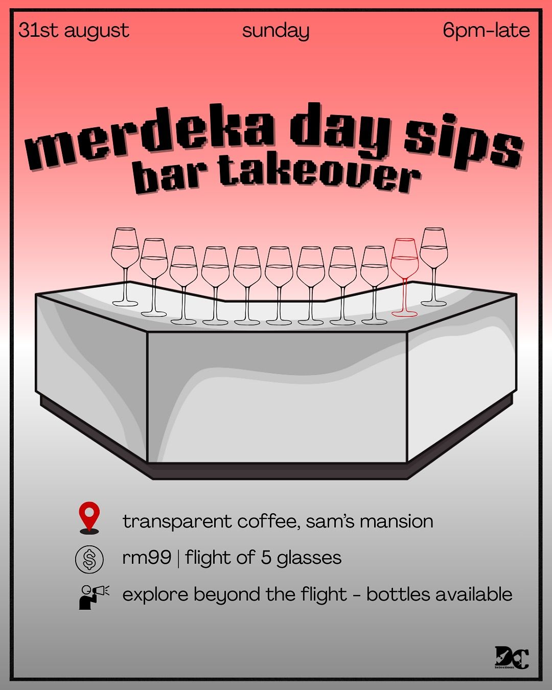 [Event] Merdeka Day Sips @ Transparent_KL