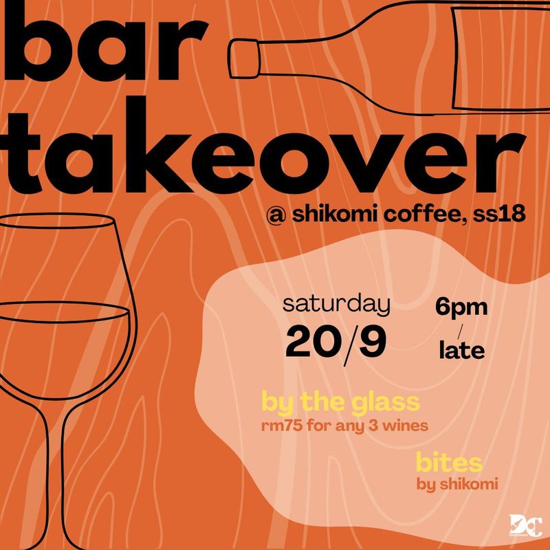 [Event] Bar Takeover @ Shikomi Coffee (SS18)