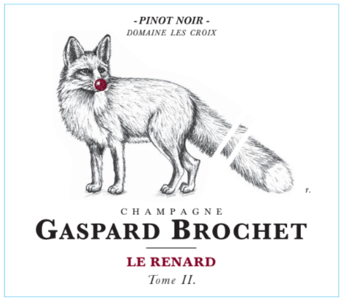 Champagne Gaspard Brochet - Le Renard Tome II 2022