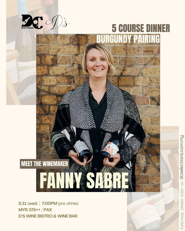 [Event] Meet the Winemaker: Fanny Sabre!