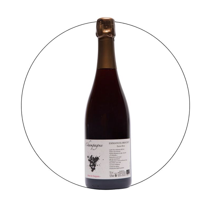 Champagne Emmanuel Brochet - Rose de Saignee Extra Brut L20