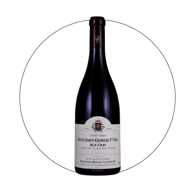 Bruno Clavelier - Nuits Saint Georges 1 er Cru Aux Cras 2019