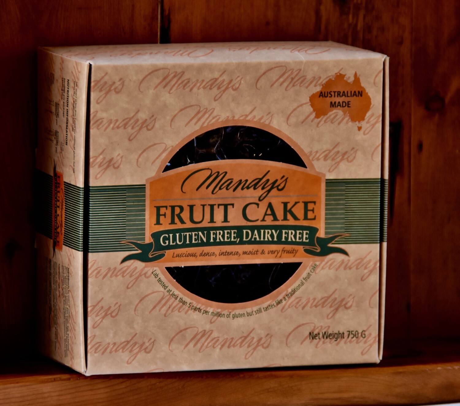 Gluten & Dairy-Free Fruit Cake 750g