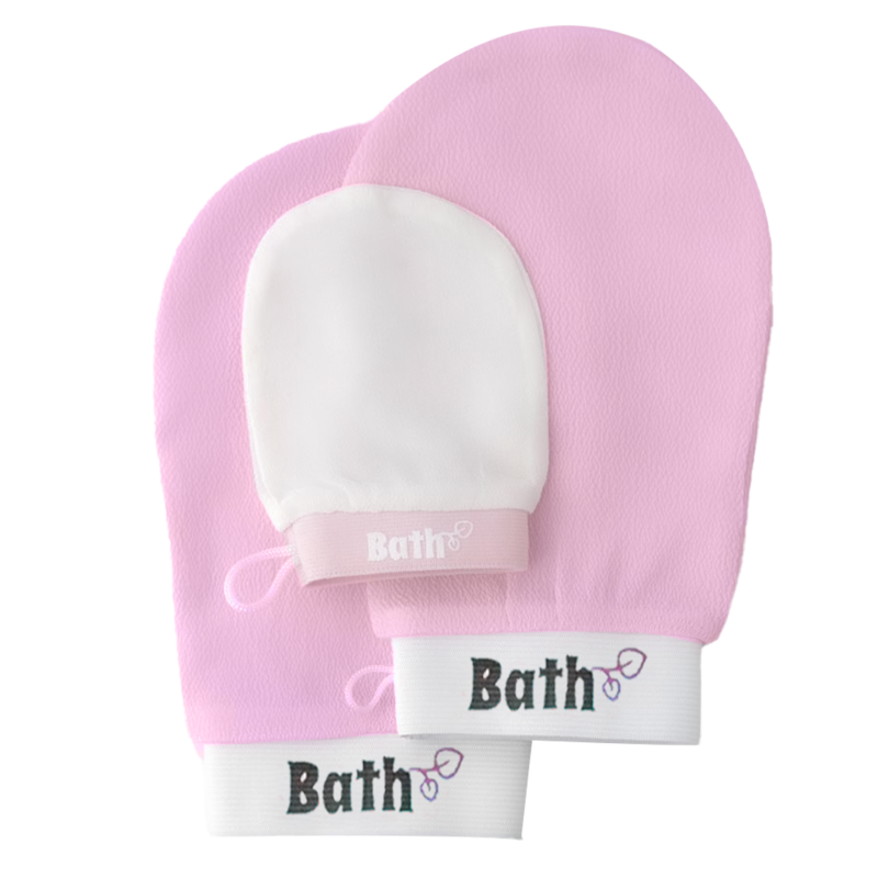 قفازين تقشير باث للجسم و قفاز للوجه