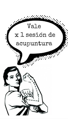 Bono 1 sesión acupuntura