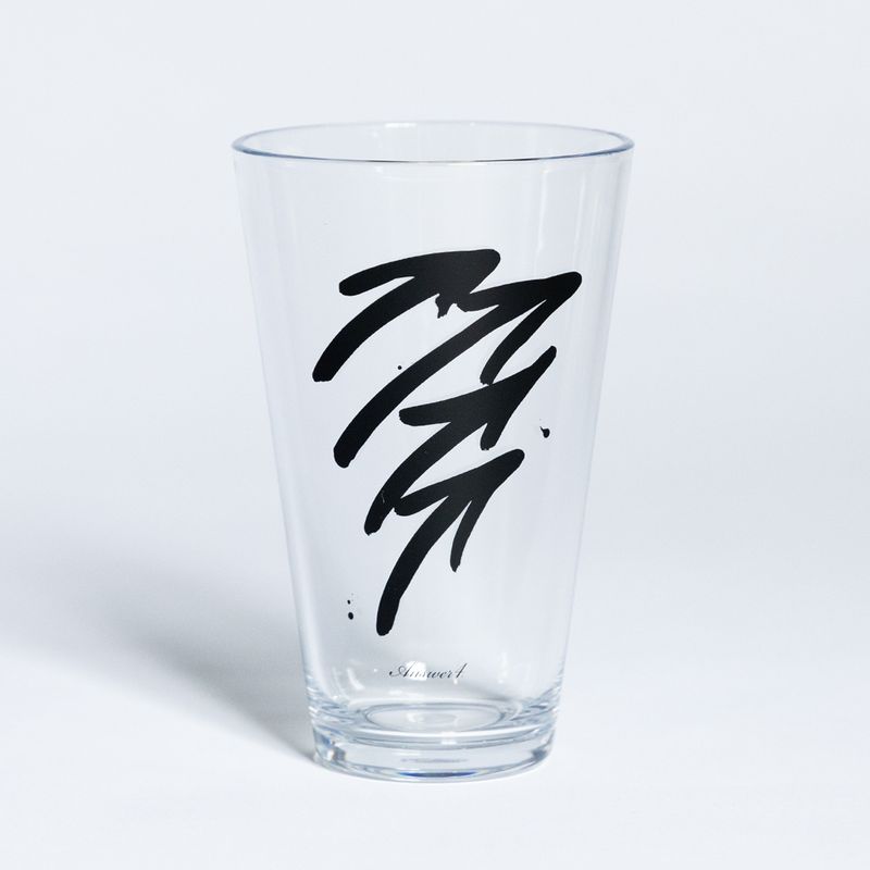 ↑↑↑↑”パイントグラス