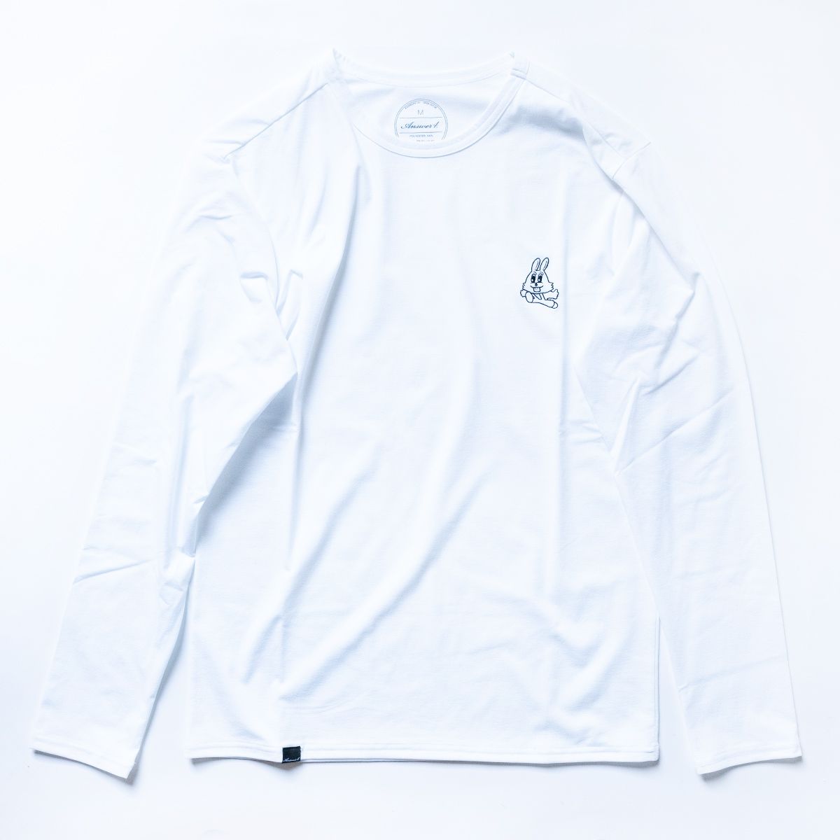 “刺繍飛び出しウサギ” Long Sleeve Tshirt