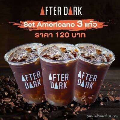 Promotion Set Americano x3