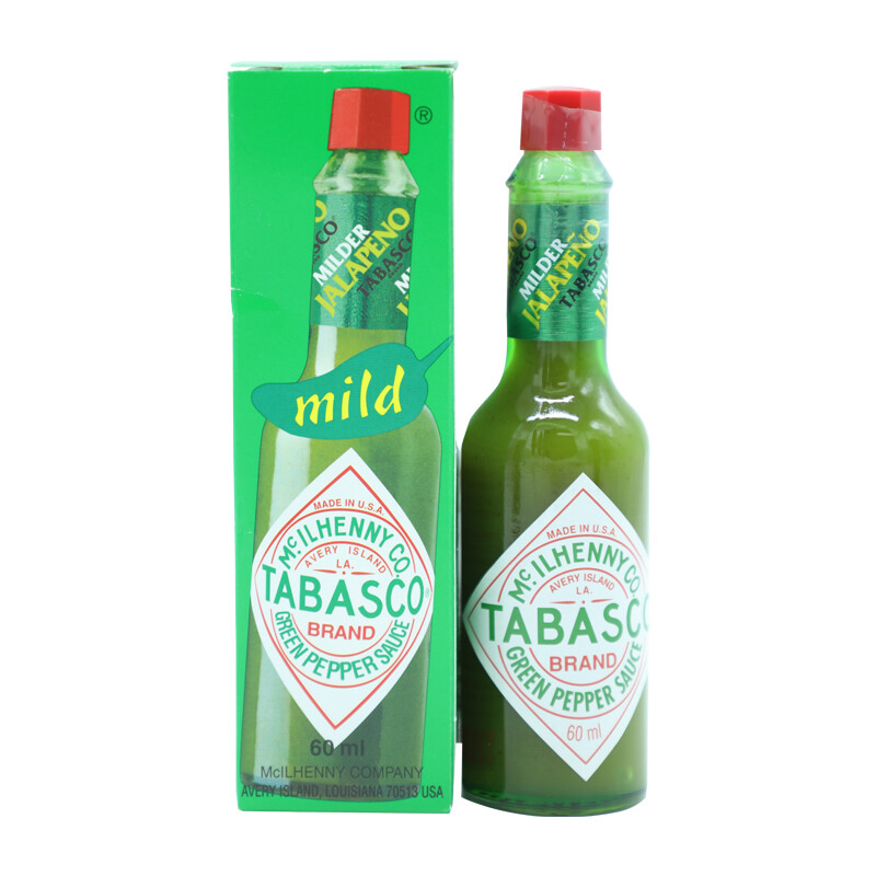 Tabasco Green Pepper Sauce Mild 60ml