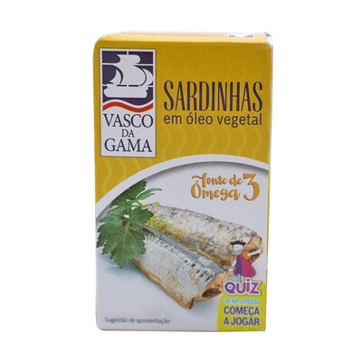 Vasco Da Gama Sardines in vegetable oil 120g