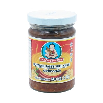 Healthy Boy Brand Soybean Paste with Chilli 260g
