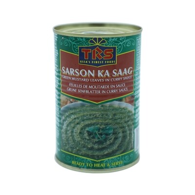 TRS (Sarson Ka Saag) Green Mustard leaves in Curry sauce 450g