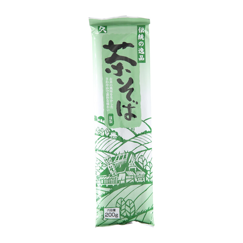 Kubota Soba -Buckwheat Noodles with Green Tea 200g