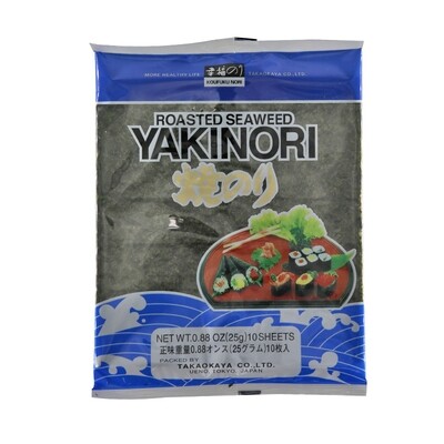 Yakinori Roasted Seaweed 25g