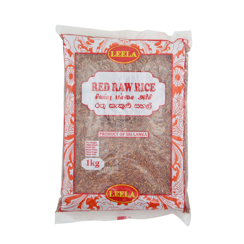 Leela Red Raw Rice 1kg