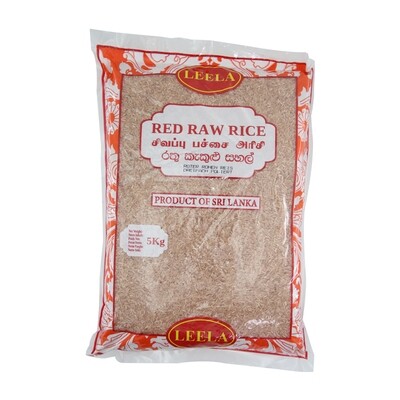 Leela Red Raw Rice 5kg