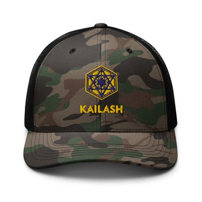 Camouflage trucker hat Camouflage trucker hat