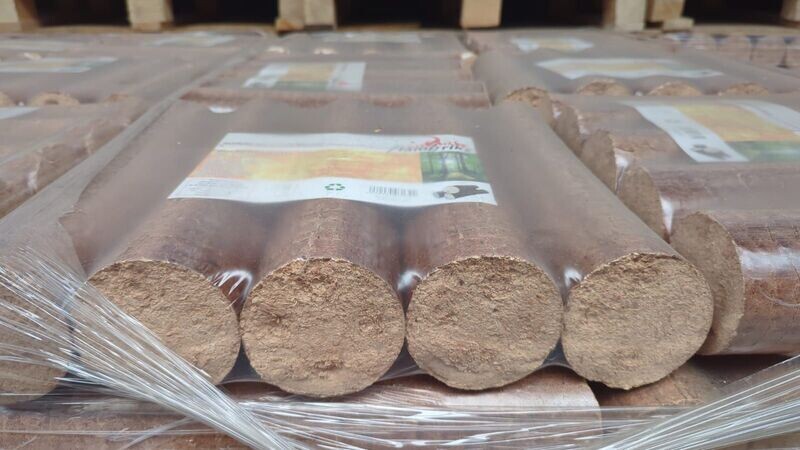 Buchenbriketts -Einzelpack- Buchenbriketts -Einzelpack-