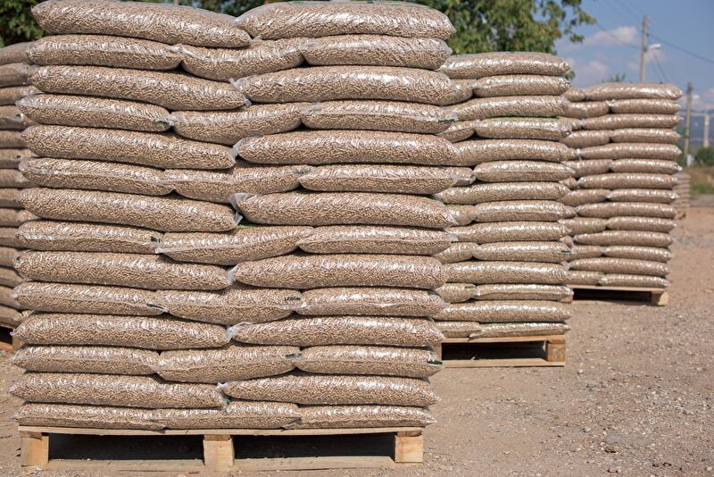 Holzpellets -Palette- Holzpellets -Palette-