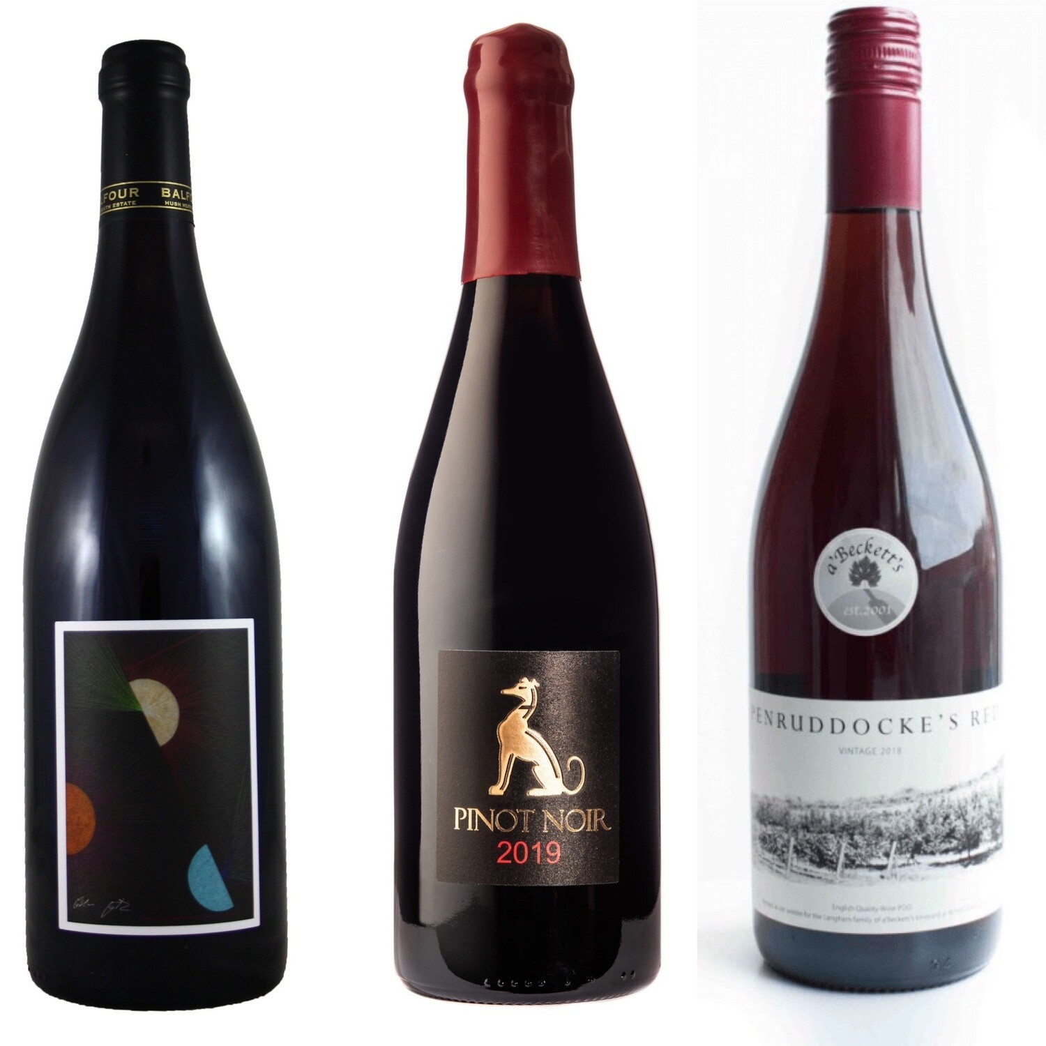 English Red Pinot Noir Triple Gift Pack Save £9
