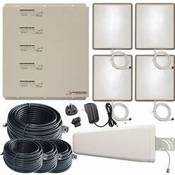 Kit repetidor Stella Office 4 puertos, 5-bandas 700-800-900-1800-2100 MHz VOZ 2G Y DATOS 3G, 4G y 5G