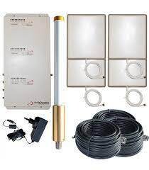 Kit repetidor MarineBoost 3 Bandas (800-900-2100 MHz) 4 puertos, voz 2G y 3G, datos 3G y 4G