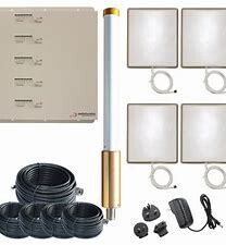 Kit repetidor MarineBoost 5 Bandas (800-900-1800-2100-2600 MHz) 4 puertos, VOZ 2G y 3G DATOS 3G y 4G