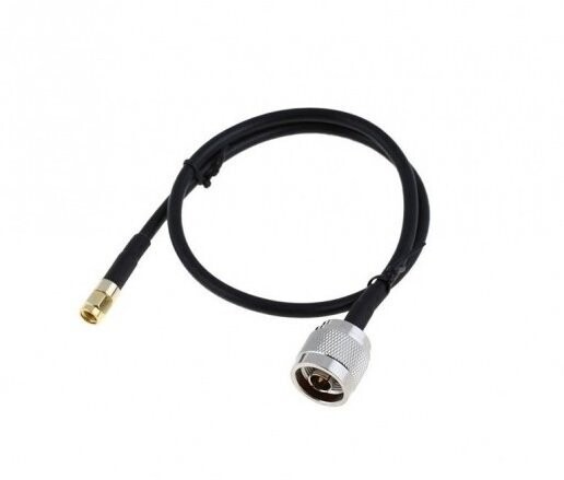 LATIGUILLO PIGTAIL COAXIAL LMR200, N/M - SMA/M 0,30M.