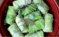 Hoja de Col Rellena