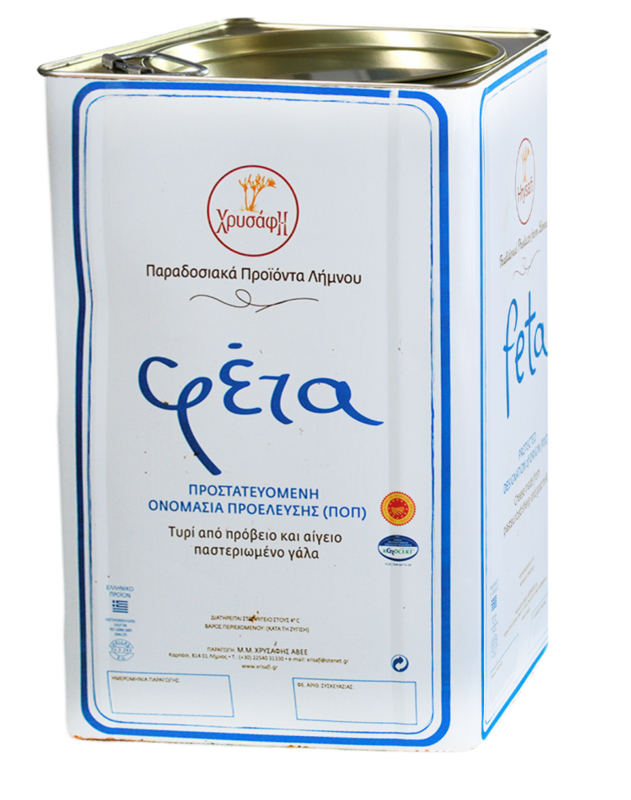 Queso Feta "Lemnos" DOP 14kg