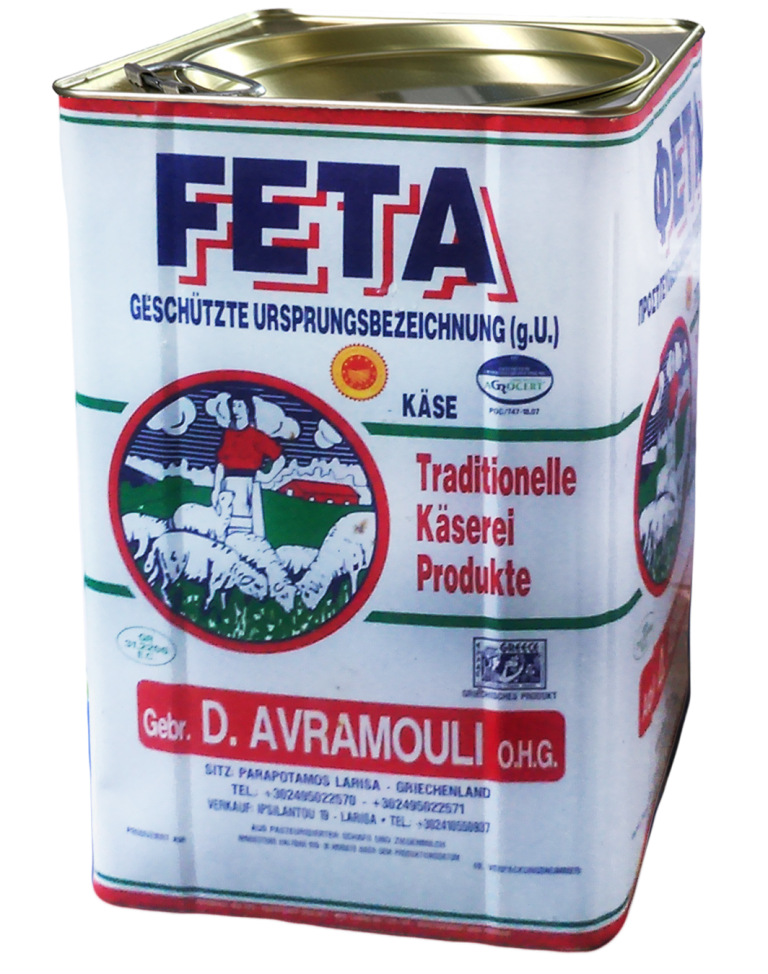 Lata Queso Feta "Larissa" 14kg