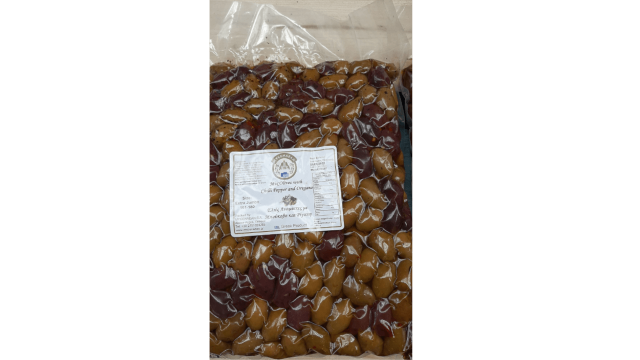 Kalamatas al Vacío con chili 2,5kg