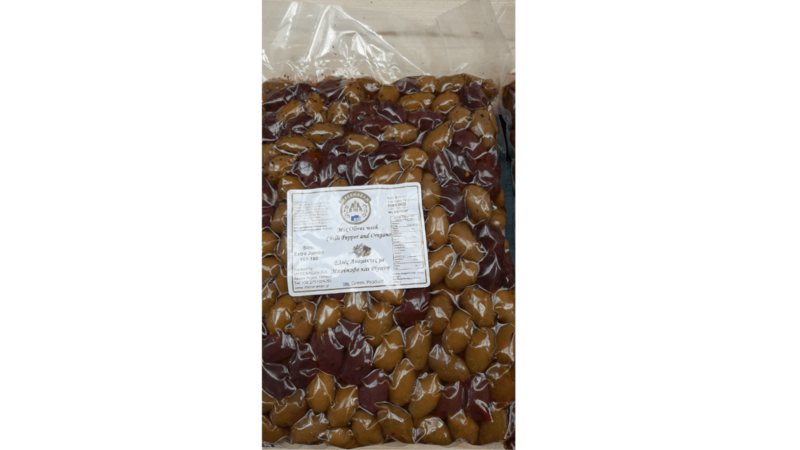 Kalamatas al Vacío con chili 2,5kg
