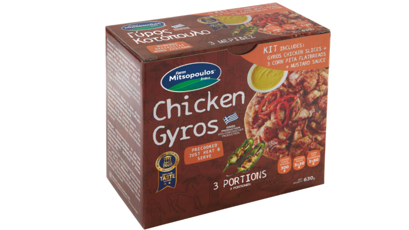 Kit Gyros de Pollo 630gr