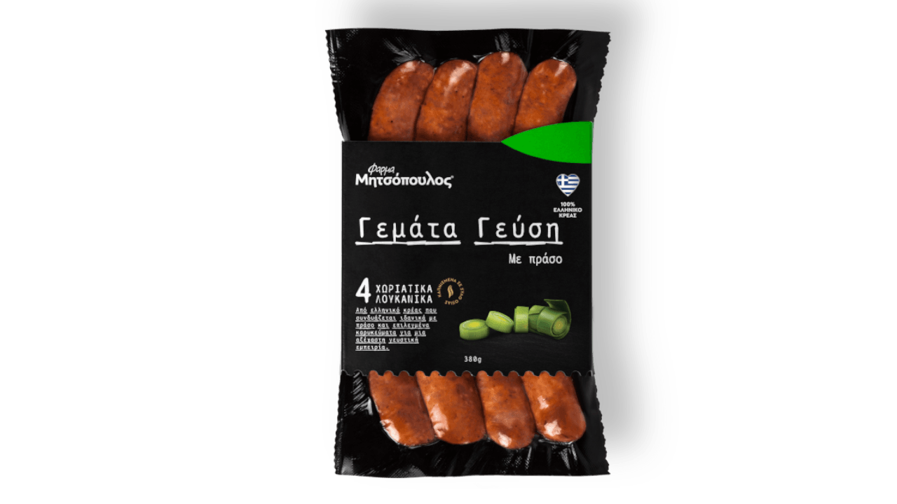 Lukaniko tradicional con Puerro 380gr