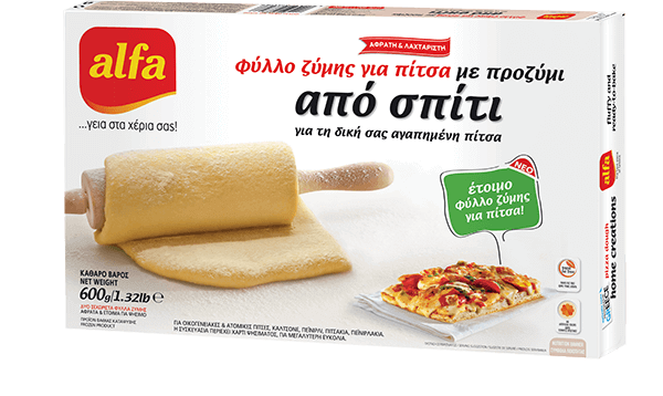 Masa de pizza 600gr